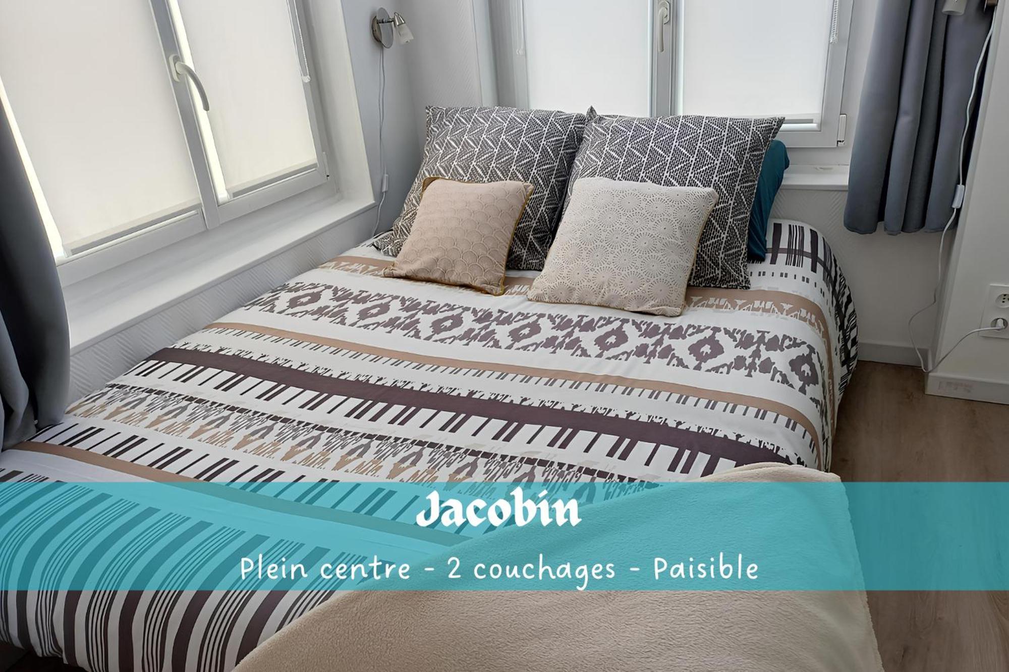 Jacobin-Centre Ville-Paisible-2 Couchages Amiens Exterior photo